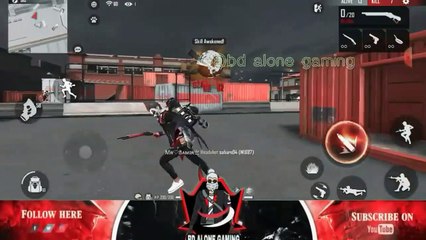 AIMLOCK -FREE FIRE HIGHLIGHT HEADSHORT FROM BD ALONE GAMING