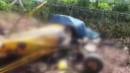 경비행기, 이륙 2분 만에 추락...기장 등 2명 숨져 / YTN