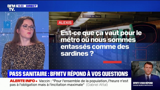 Salles de sport, mariages, métro... Où a-t-on besoin d'un pass sanitaire ? BFMTV répond à vos questions