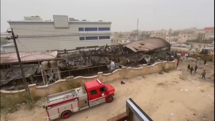 الحكومة العراقية تقرر تشكيل لجنة تحقيق في حريق مستشفى الناصرية