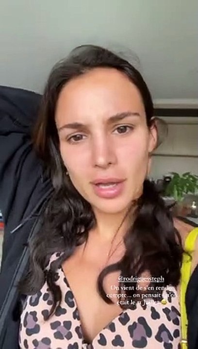 Jade Leboeuf et Stéphane Rodrigues ont oublié de fêter leur anniversaire de mariage. Juillet 2021