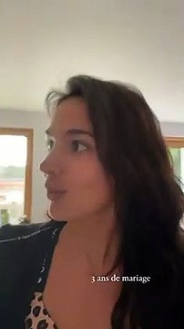 Jade Leboeuf et Stéphane Rodrigues fêtent leurs 3 ans de mariage. Juillet 2021