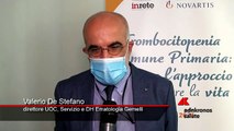 De Stefano: “Uso prolungato corticosteroidi per ITP può portare a patologie e effetti negativi su qualità di vita”