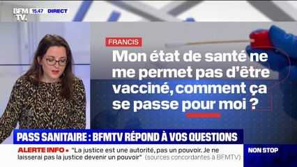 Que se passe-t-il si mon état de santé ne me permet pas d'être vacciné ? BFMTV répond à vos questions