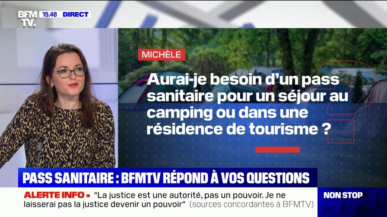 Faut-il un pass sanitaire pour séjourner dans un camping ou dans une résidence de tourisme ? BFMTV répond à vos questions