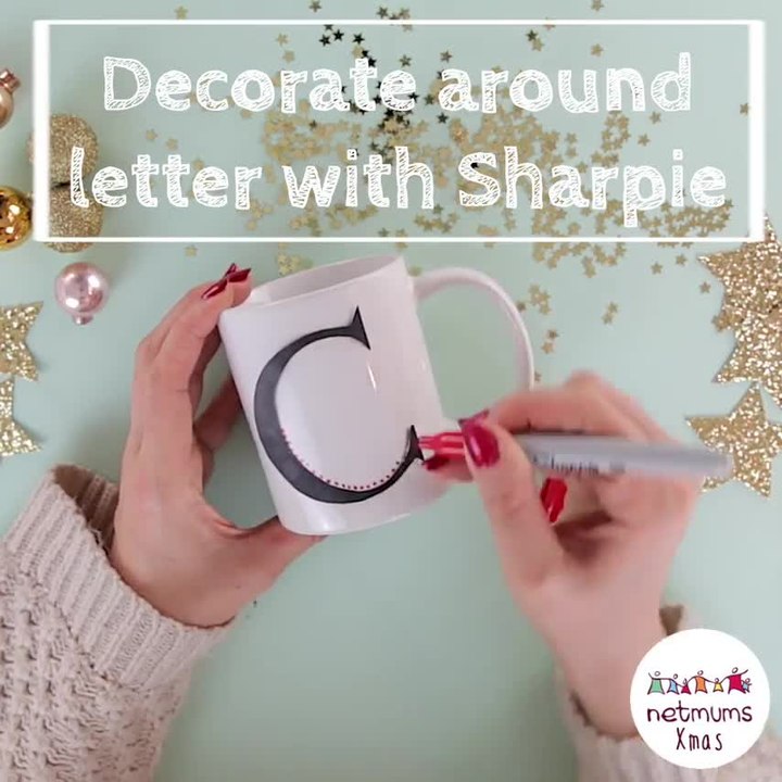 DIY Christmas mug