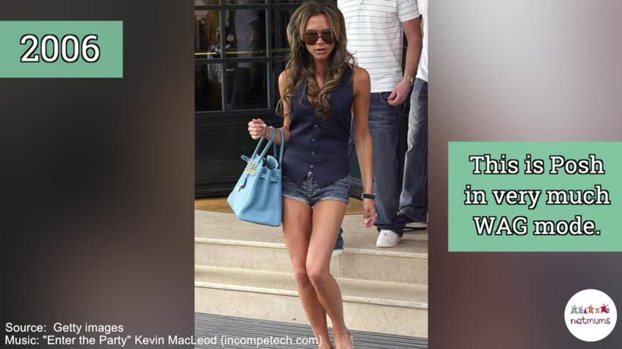 Victoria Beckham's style evolution