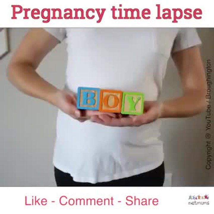 Pregnancy time lapse video Dailymotion