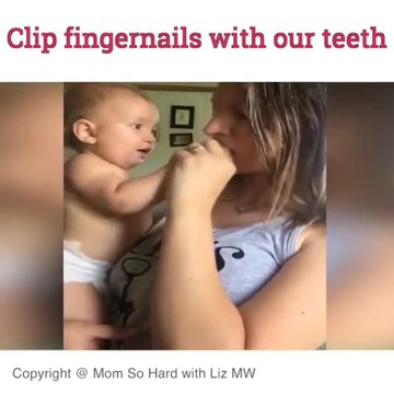 Gross things mums do