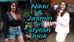 Nikki Tamboli and Jasmin Bhasin  Spotted in stylish look