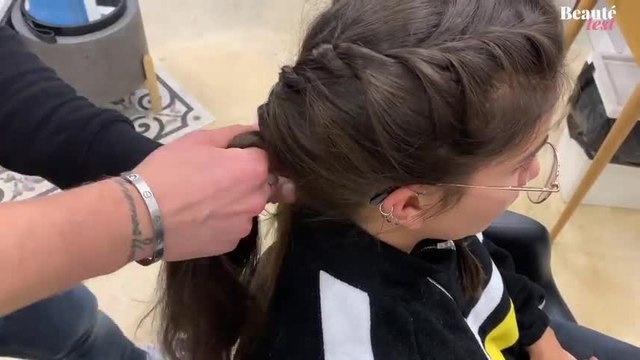 Zoom coiffure by Gianni Coppa : la tresse de boxeuse