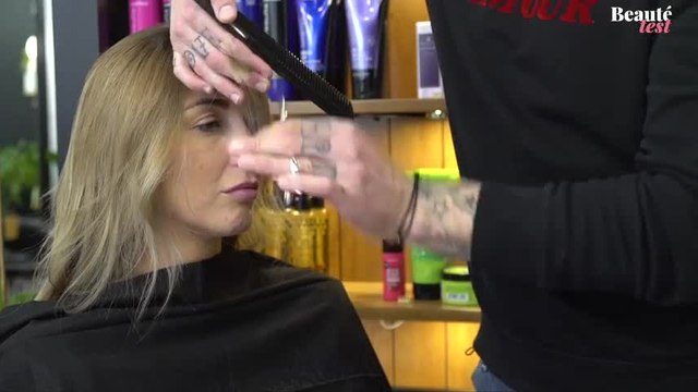 Zoom coiffure by Gianni Coppa : la frange rideau