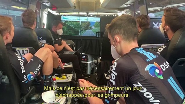 Inside Teams - Team DSM stage 16 bus briefing