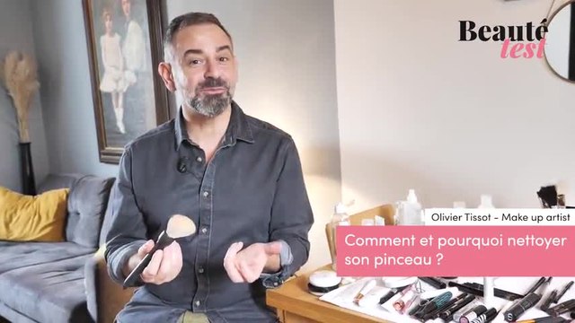 Comment et pourquoi nettoyer son pinceau - Olivier Tissot - Beauté Test