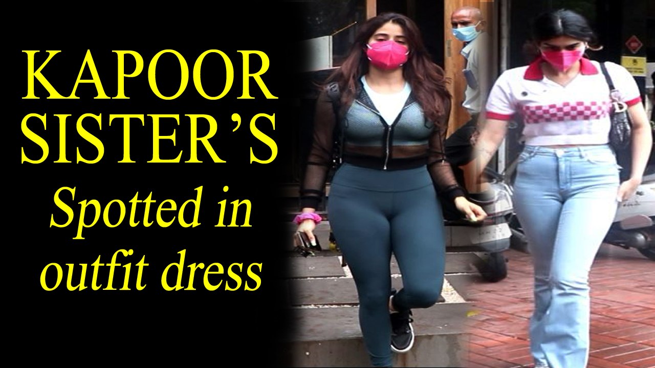 Janhvi Kapoor  & Khushi Kapoor Spotted around in the city