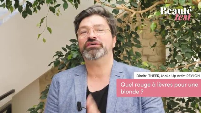 Quel rouge à lèvres pour une blonde