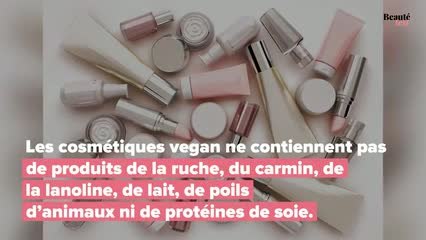 Les cosmétiques végan c'est quoi exactement
