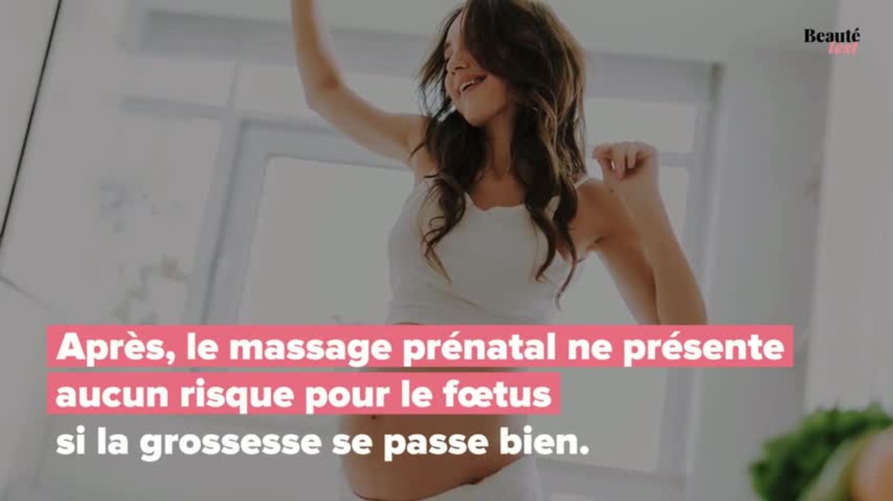 Massage et grossesse : quelles précautions prendre  Beauté Test