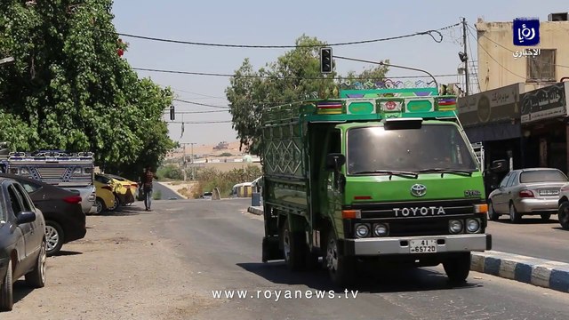 المباشرة بإنشاء تحويلات مرورية على طريق الشونة الجنوبية - الكفرين