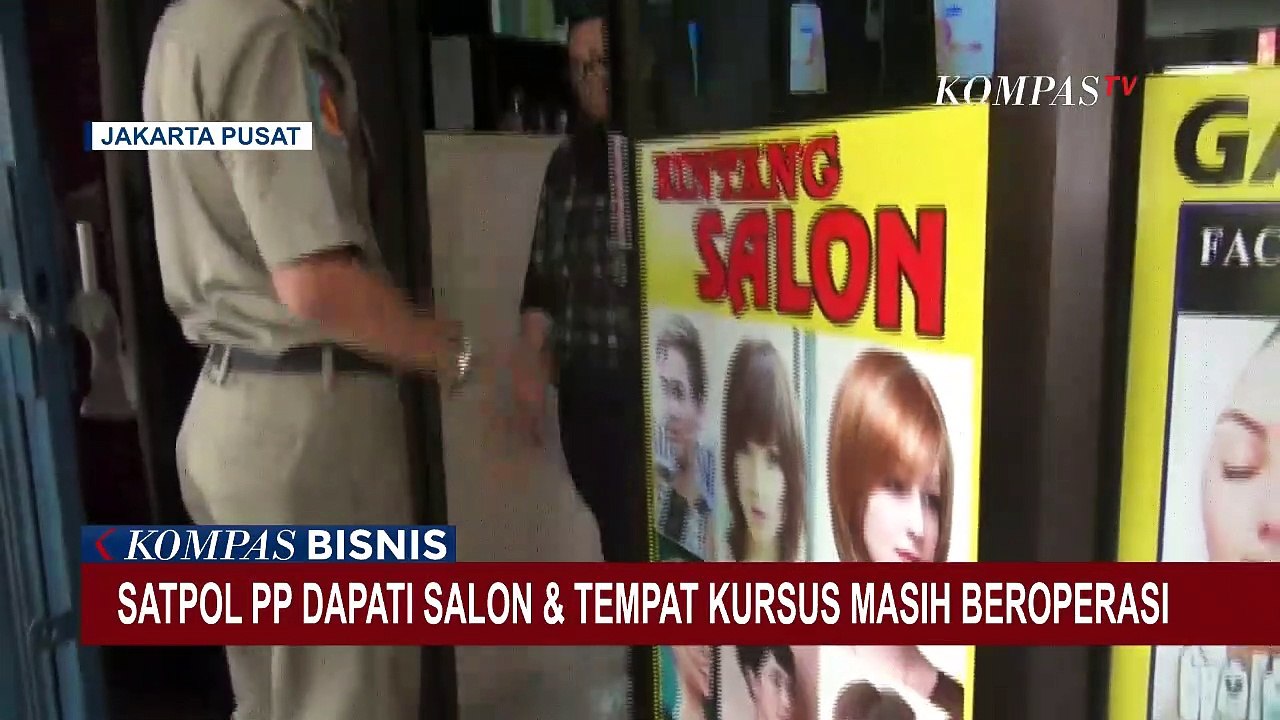 Satpol PP Dapati Salon & Tempat Kursus Masih Beroperasi