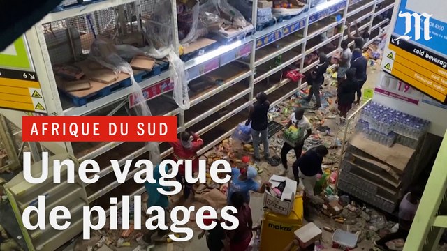 Afrique du Sud: une vague de pillages