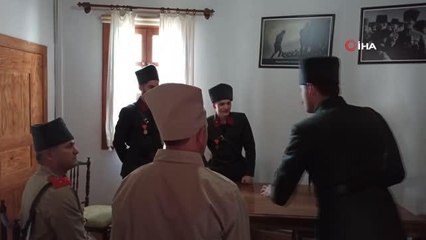 Zafere Giden Yol 2 kısa filminin çekimleri Şuhut'ta sürüyor