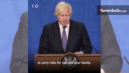 Boris Johnson: "This pandemic is not over"