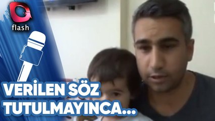 Verilen Söz Tutulmayınca İşsiz Kaldı!