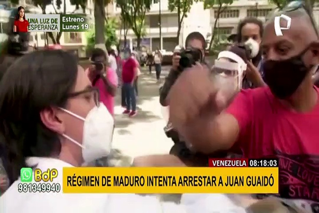 Venezuela: denuncian intento de detener al líder opositor Juan Guaidó