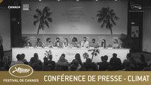 CLIMAT - CONFERENCE DE PRESSE - CANNES 2021 - VF