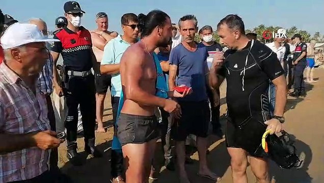 Denizde ceset ihbarı Sahil Güvenlik ve JAK timini alarma geçirdi