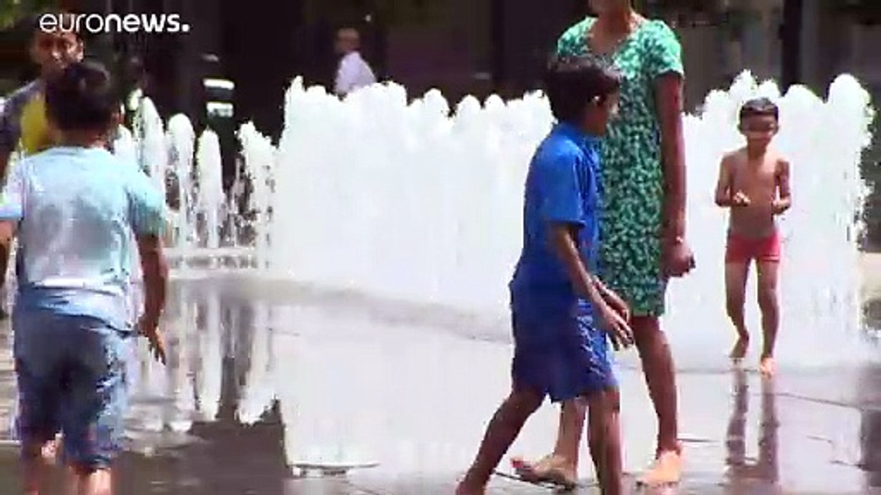 Fontänen im Dauerbetrieb: Ungarn sehnt sich nach Abkühlung