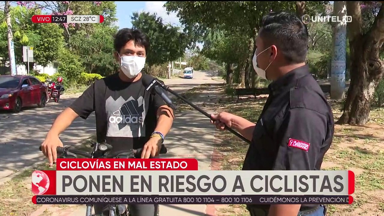 Ciclistas observan falencias en las ciclovías en la capital cruceña