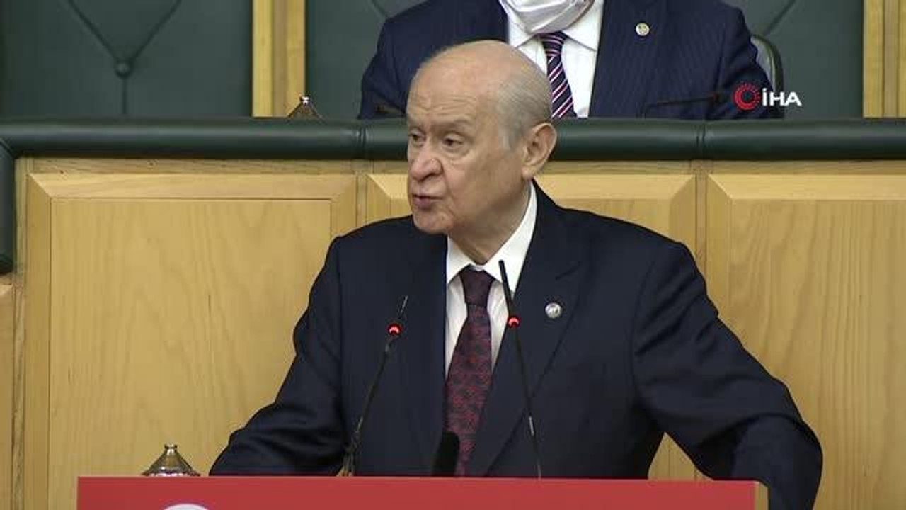 MHP Genel Başkanı Bahçeli: "Bal gibi, buz gibi CHP-HDP-İP ortaktır"