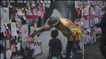 Restaurado el mural de Rashford, víctima de insultos racistas durante la Eurocopa
