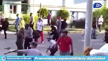 Régimen cubano usa "civiles" para reprimir y matar | El Diario en 90 segundos