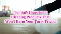 Pet-Safe Household Cleaning Products That Won't Harm Your Furry Friend