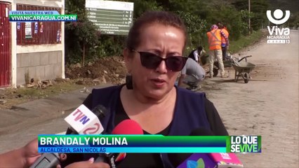 Estelí: Avanza construcción de la carretera San Nicolás- La Estanzuela
