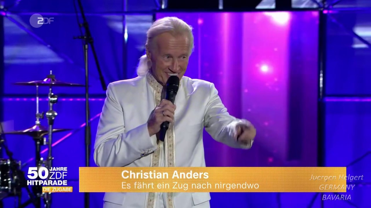 Christian Anders - Es fährt ein Zug nach nirgendwo - | 50 Jahre ZDF-Hitparade - die Zugabe