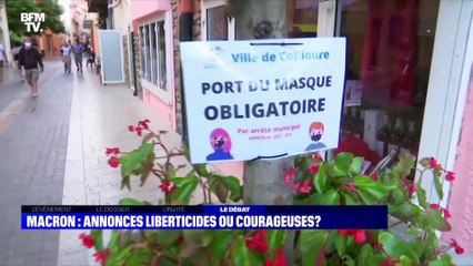 Emmanuel Macron: des annonces liberticides ou courageuses ? - 13/07