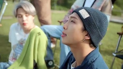 Life-Goes-On-Official-MV-in-the-forest BTS