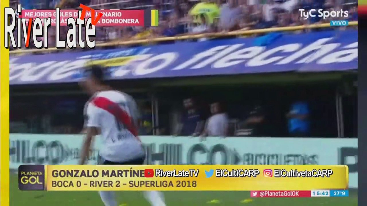 Los 7 mejores goles de River Plate frente a boca en la bombonera ][ RiverLateTV