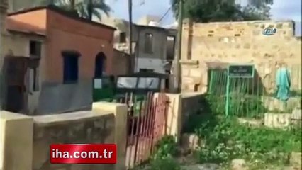 Ezan sesini kornayla susturmaya çalıştı