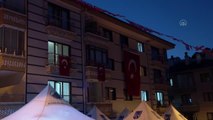Şehit İl Emniyet Müdür Yardımcısı Cevher'in babaevi Türk bayraklarıyla donatıldı