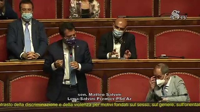 Ddl Zan, Salvini: Aspetto risposta, spero positiva