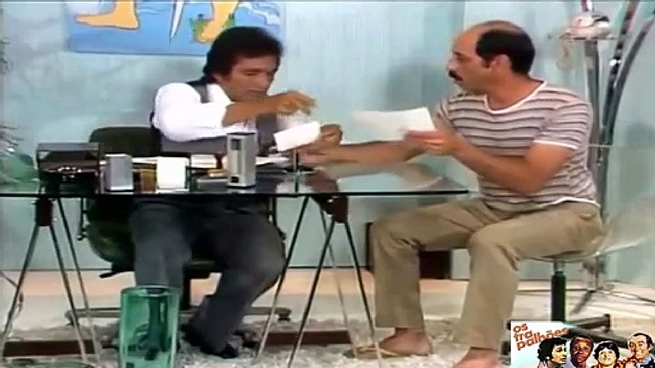 Os Trapalhões  -  Recebendo o Salário