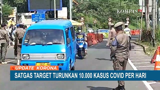 Satgas Target Turunkan 10.000 Kasus Corona Per Hari