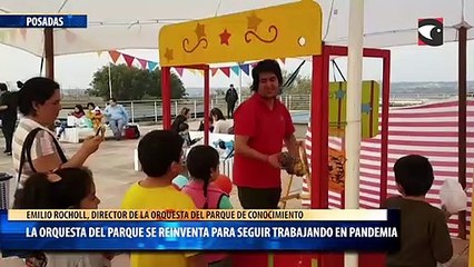 La Orquesta del Parque se reinventa para seguir trabajando en Pandemia