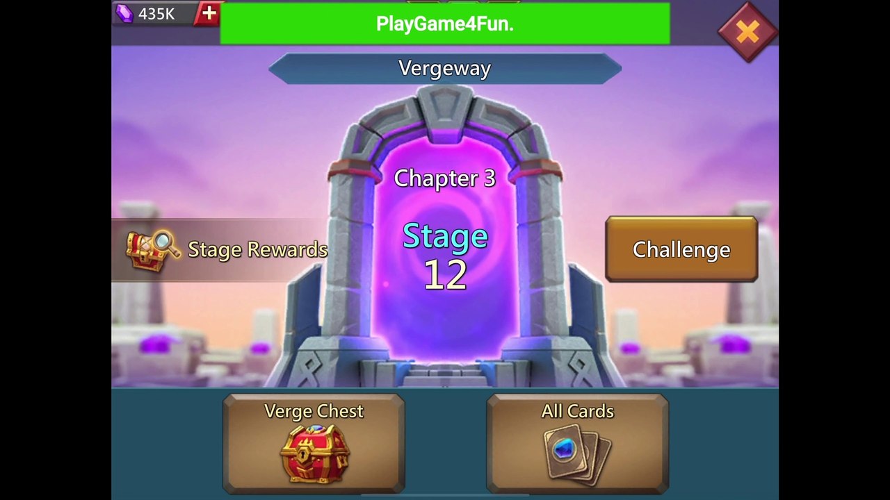 Lords Mobile - Vergeway - Chapter 3 Stage 12