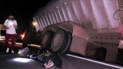 Ciclista morre atropelado por caminhão na BR-277; jovem estava voltando do trabalho